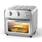 Silver Air Fryer Oven 4 Slice Toaster Airfryer Countertop Oven | Toasters | Kitchen + Metal