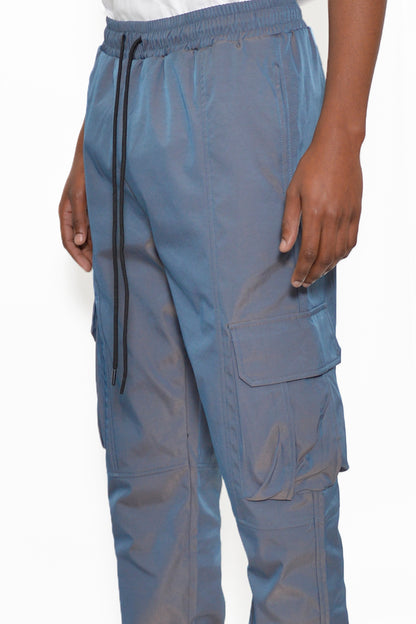 Iridescent Cargo Jogger