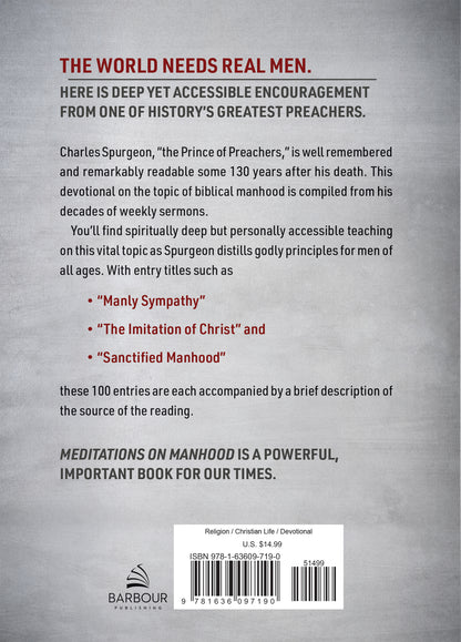 Meditations on Manhood