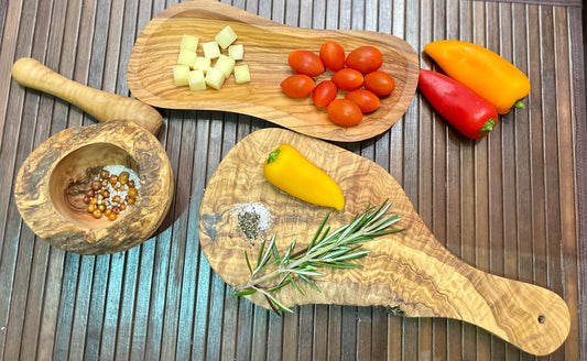 Mediterranean Olive Wood | Kitchen [Wood] | Kitchen + Metal