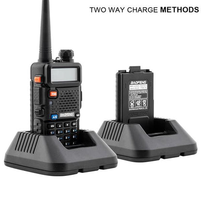 6pcs BAOFENG 1.5" LCD 136~174MHz / 400~520MHz Dual Band Walkie Talkie | Camping Collection | Kitchen + Metal