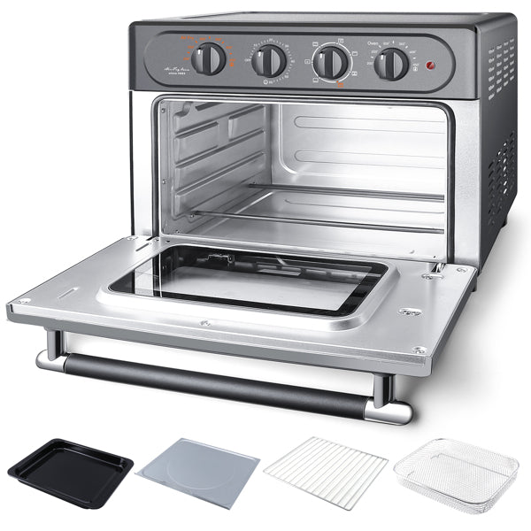7-In-1 Air Fryer Toaster Oven 24 Quart Convection Oven Toaster | Toasters | Kitchen + Metal