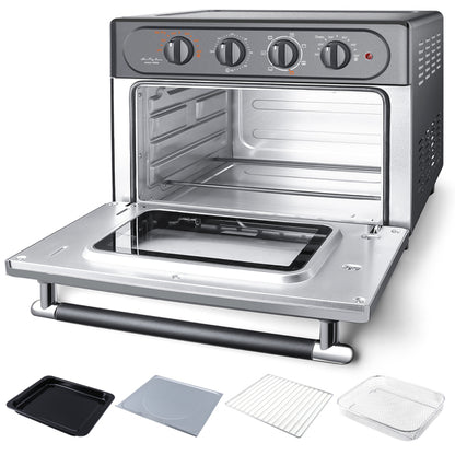 7-In-1 Air Fryer Toaster Oven 24 Quart Convection Oven Toaster | Toasters | Kitchen + Metal