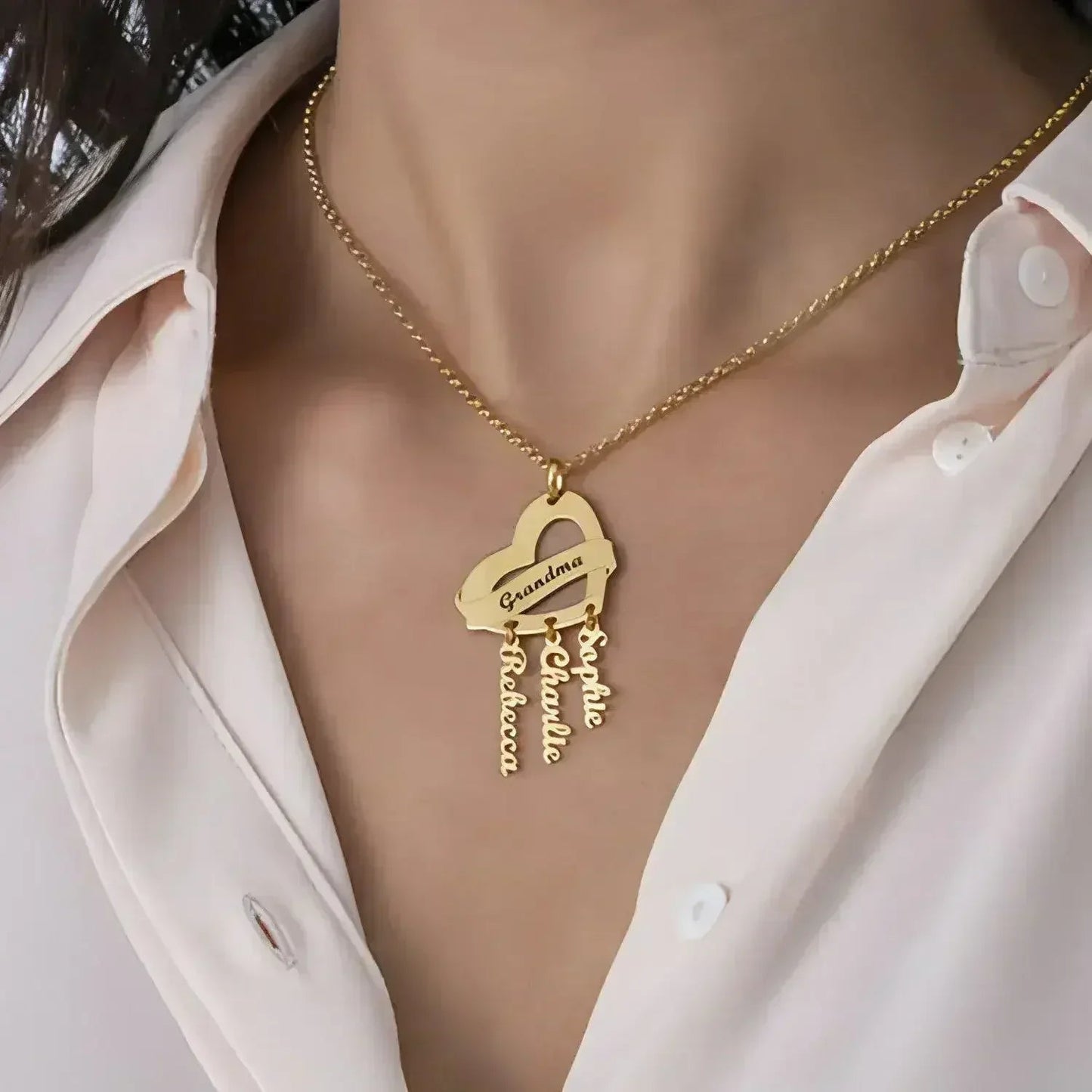 💎 Personalized Letter Necklace – Crafted Just for You