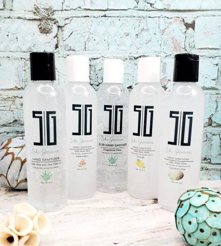 Hand Sanitizer With  Tea Tree OIl | Kitchen + Metal