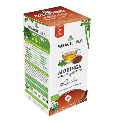 Miracle Tree's Organic Moringa Tea, Rooibos
