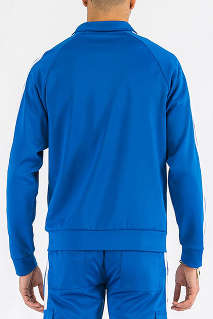 Two Stripe Zip Up Track Jacket | Apparel | Kitchen + Metal