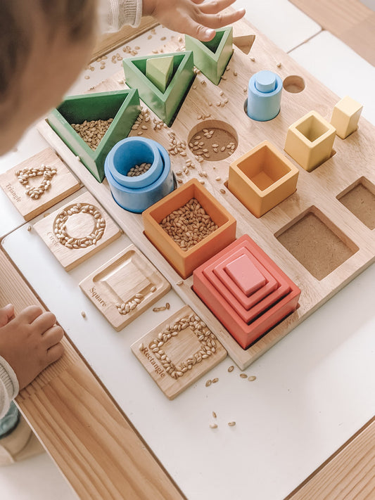 QToys Australia 3D Sorting and Nesting Board | Kitchen + Metal