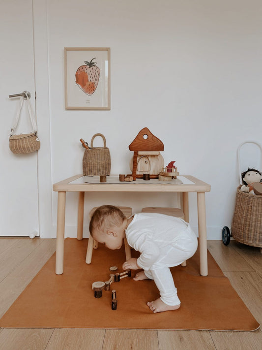 QToys Australia (USA) Natural Mushroom House | Kitchen + Metal