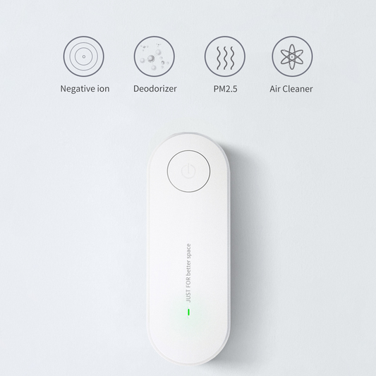 Plug In Air Purifier Mini Eliminator Freshener Air Cleaner | The Electronics Drawer | Kitchen + Metal