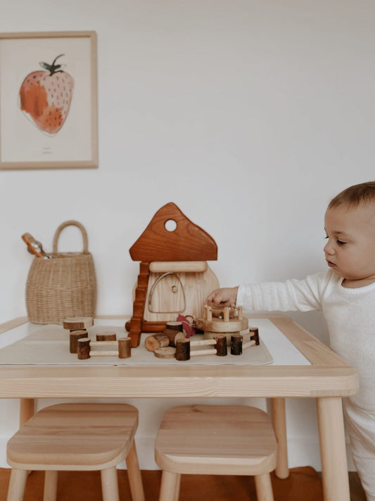 QToys Australia (USA) Natural Mushroom House | Kitchen + Metal