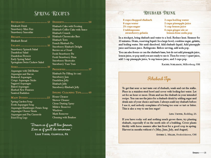 Wanda E. Brunstetter's Amish Friends 4 Seasons Cookbook | Gift Shop & Gift Wrapping | Kitchen + Metal