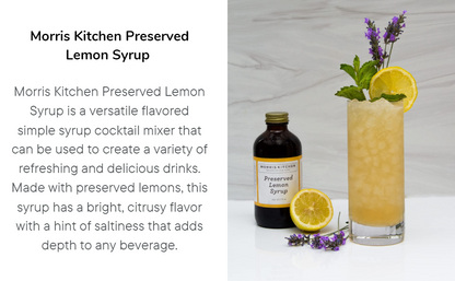 morris kitchen preserved lemon syup
