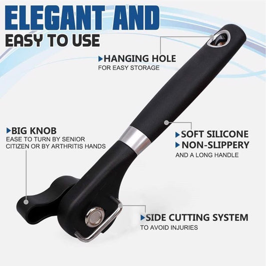 Stainless Steel Safe Cut Can Opener Smooth Edge Can Opener | Kitchen [Metal] | Kitchen + Metal