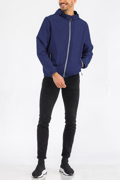 REFLECTIVE ZIP WINDBREAKER | Apparel | Kitchen + Metal