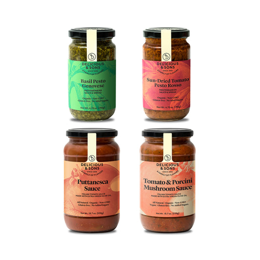 Delicious & Sons Italian Sauce Sampler | Kitchen + Metal