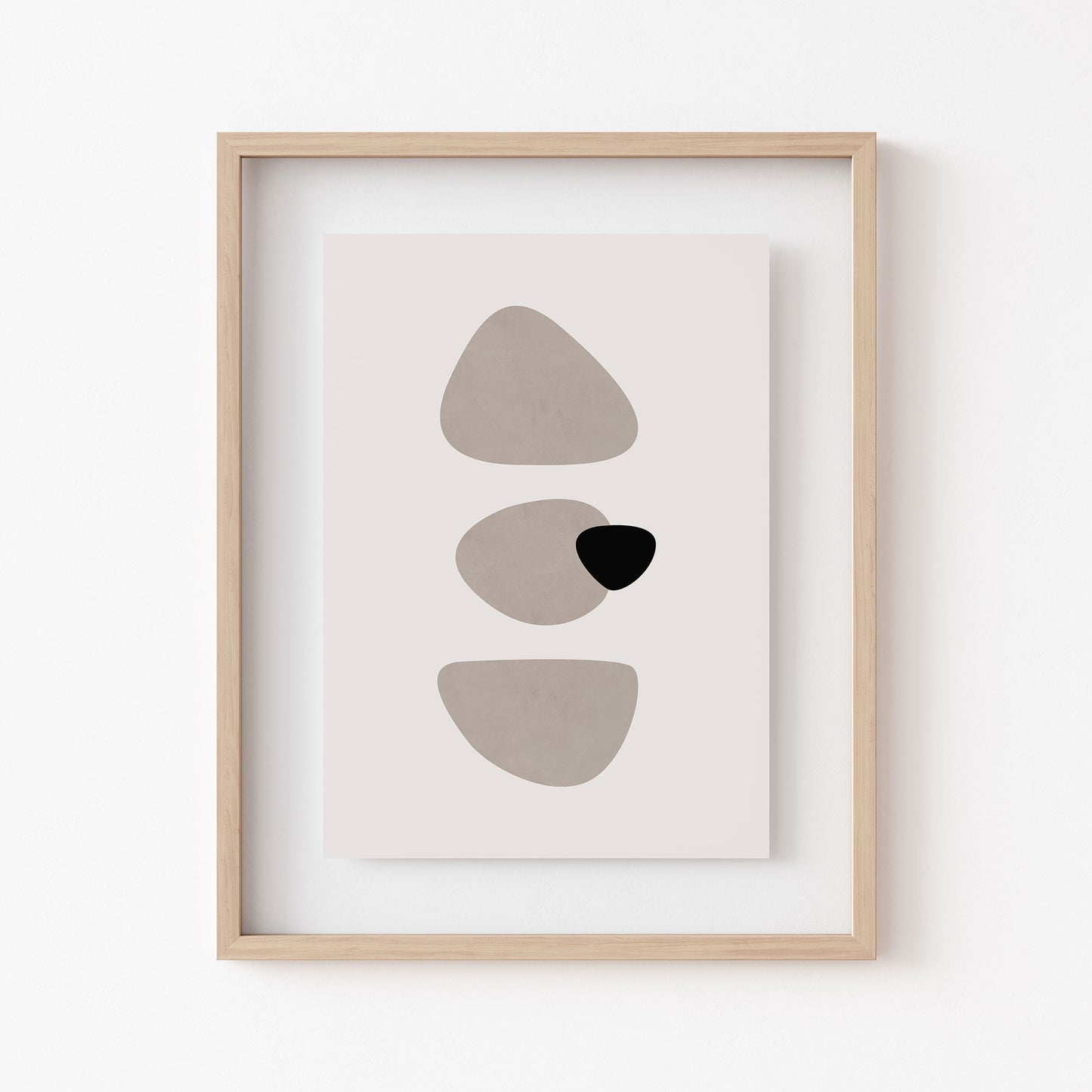 Modern Neutral Wall Art Print | Home Decor | Kitchen + Decor