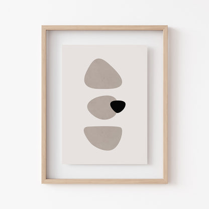 Modern Neutral Wall Art Print | Home Decor | Kitchen + Decor