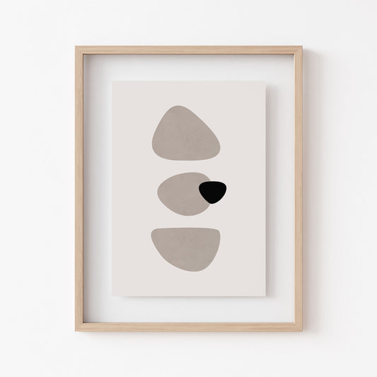 Modern Neutral Wall Art Print | Home Decor | Kitchen + Decor
