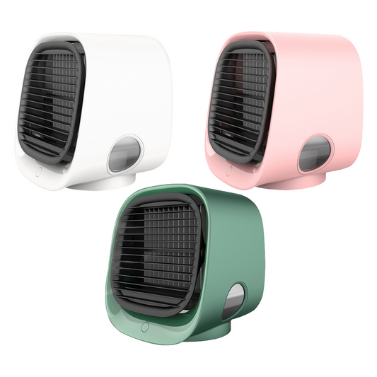 Portable USB Air Cooler Fan Mini Desktop Air Conditioner | Kitchen Essentials | Kitchen + Metal