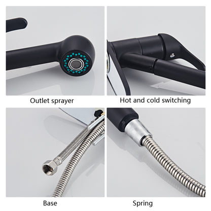 Black kitchen faucet parts