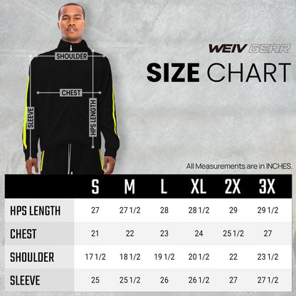 Two Stripe Zip Up Track Jacket | Apparel | Kitchen + Metal
