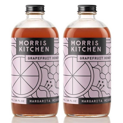 Morris Kitchen Grapefruit Honey Mixer 16oz - 2pk