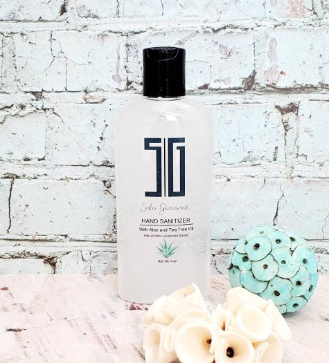 Hand Sanitizer With  Tea Tree OIl | Kitchen + Metal