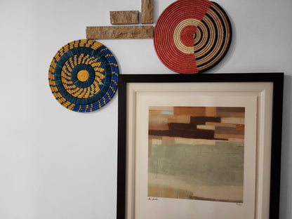 Forodhani Handcrafted Wall Disc/Placemat.