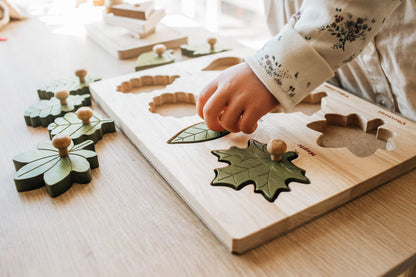 QToys Australia Leaf Puzzle | Kitchen + Metal