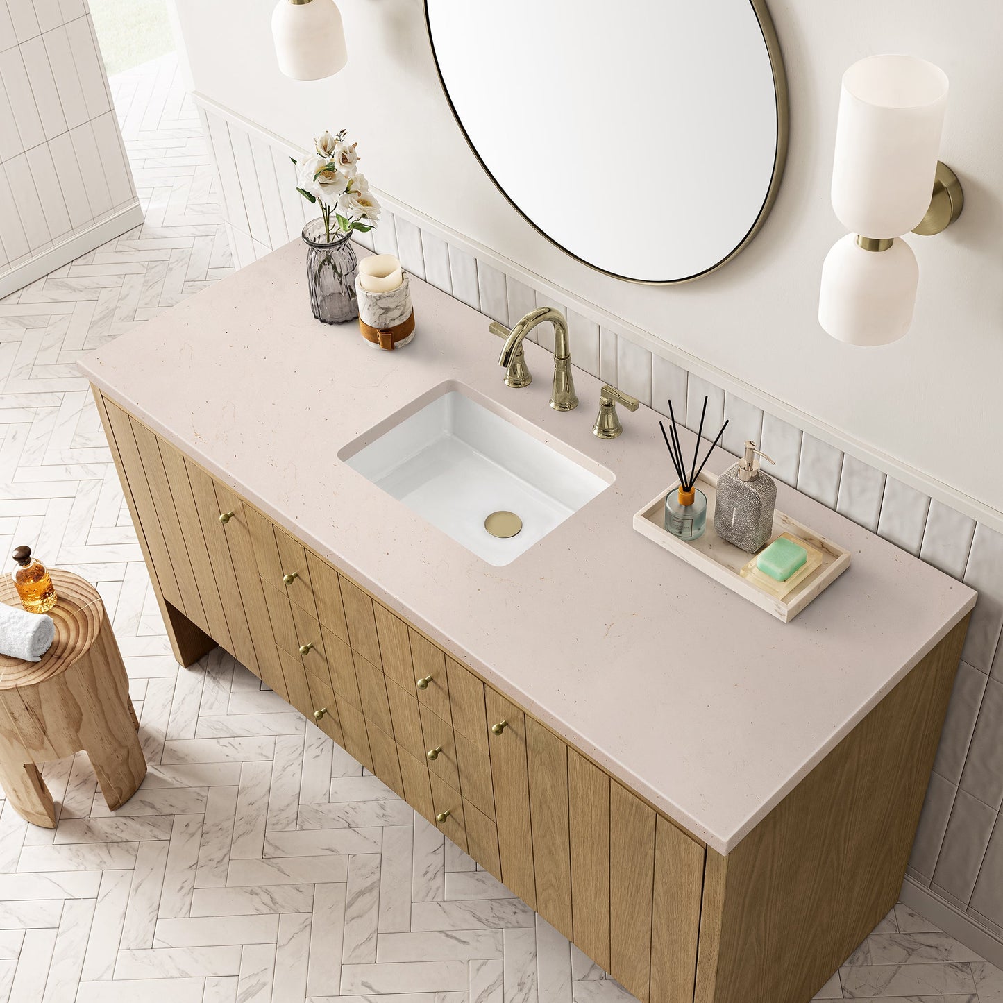 Hudson 60" Single Vanity Cabinet
