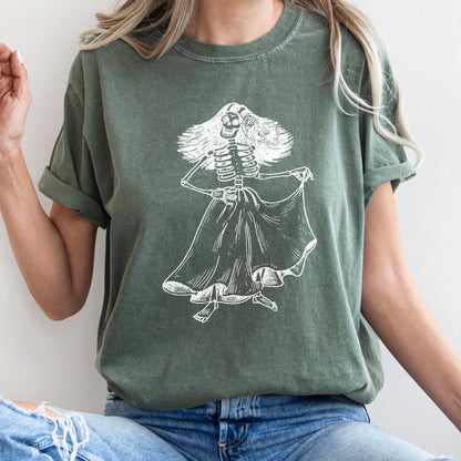 Day Of The Dead Retro Halloween Comfort Colors Tshirt