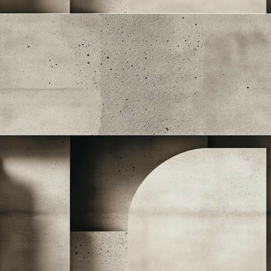 Urban Concrete Forms Mural