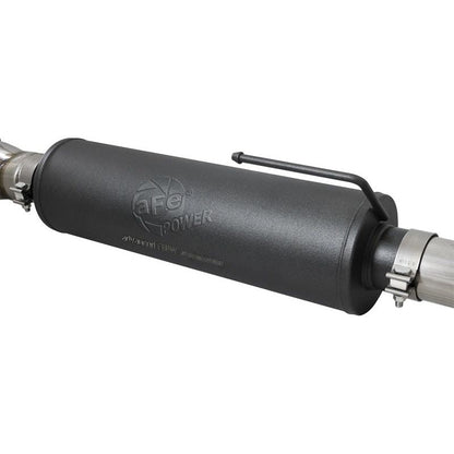 aFe MACH Force-Xp 3in to 3-1/2in 304 SS Cat-Back Exhaust w/Black Tip 17-18 Ford F-150 Raptor V6 3.5L