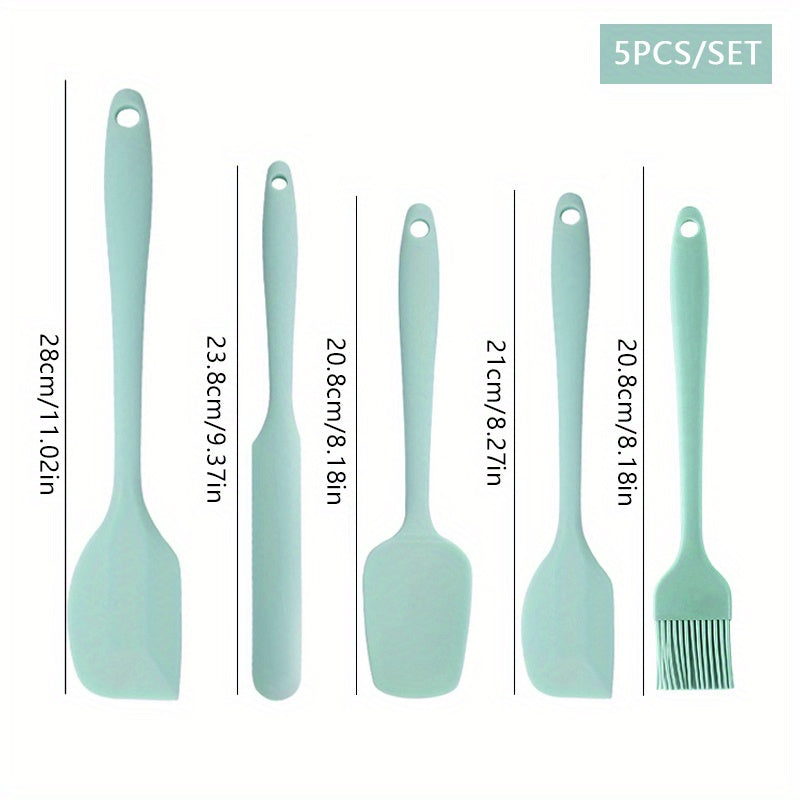 Versatile Silicone Spatula Set Bake Brush and More | Kitchen Essentials | Kitchen + Metal