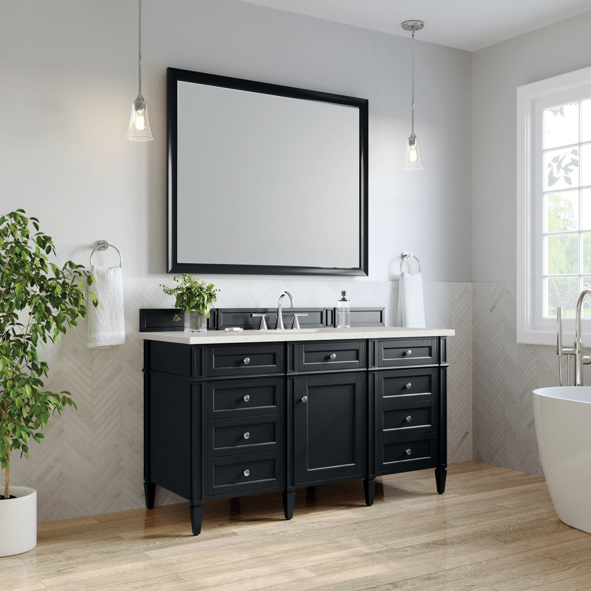 Brittany 60" Single Vanity Cabinet