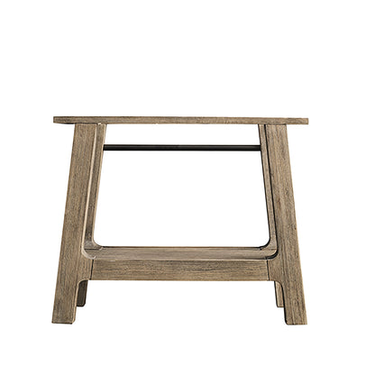 Auburn 36" Single Sink Console, Weathered Timber