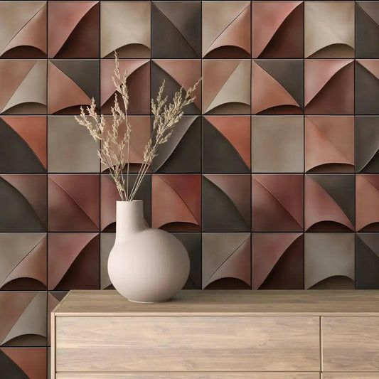 Terraform Geometric Mural