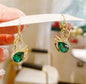 Sweet Rhinestone Swan Earrings for Women - Fashion Jewelry