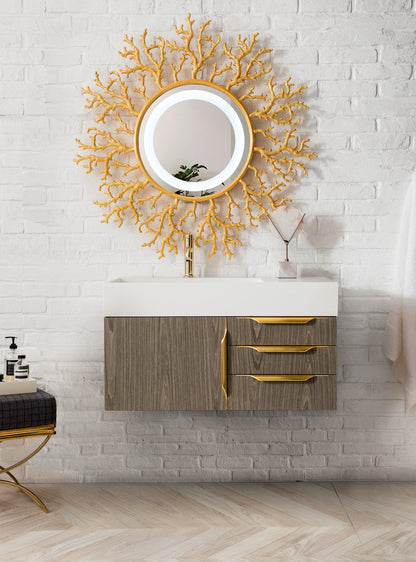Columbia 36" Single Wall Mount Vanity Cabinet