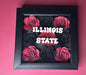 Custom College Flower Shadowbox