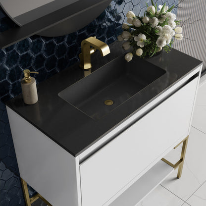 Mantova 35.4" Single Vanity Cabinet
