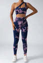 Women Scrunch Workout Leggings Butt Lifting High Waisted Yoga Pants - Seamless Tie Dye Booty Gym Tights