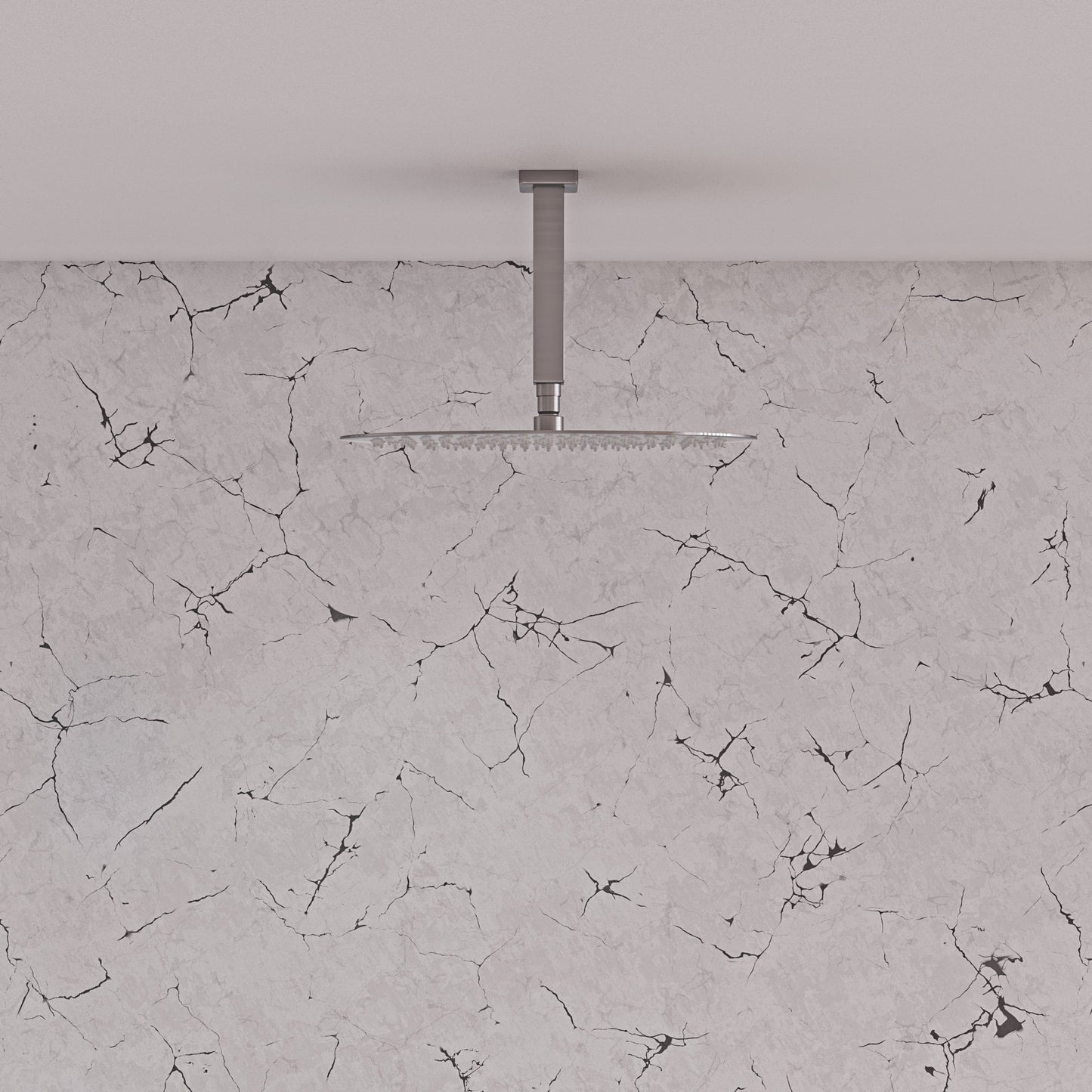 ALFI brand RAIN128 12" Oval Ultra Thin Rain Shower Head