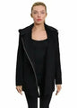 De La Creme Wool Blend Hooded Coat - Italian Fabric | Femstylo