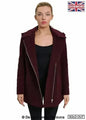 De La Creme Wool Blend Hooded Coat - Italian Fabric | Femstylo