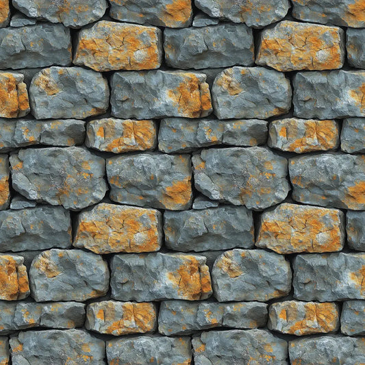 Highland Slate & Ochre Wall