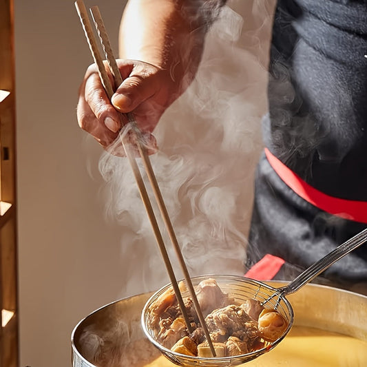 Extra Long Wooden Cooking Chopsticks for Noodles  Frying