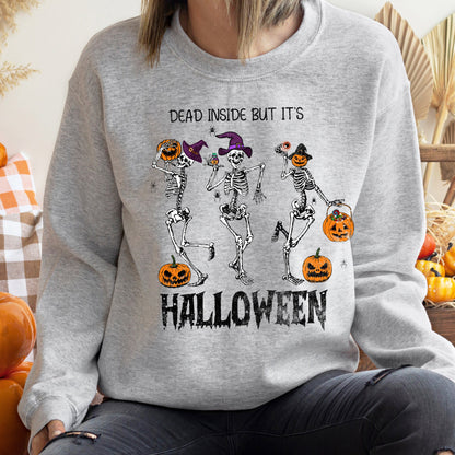 Dead Inside But It's Halloween Sweatshirt