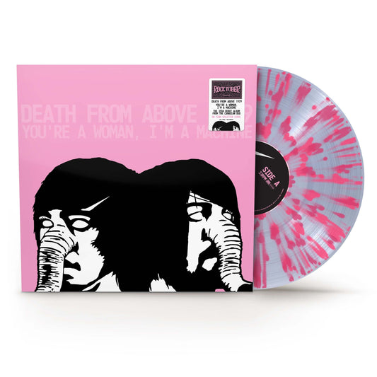 You're a Woman, I'm A Machine (CLEARW/PINK SPLATTER VINYL) | Mint (M) Mint (M)